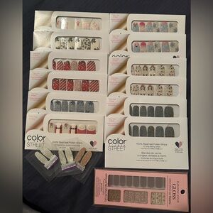 🌸 SOLD Color Street Nail Polish Strips! 💋